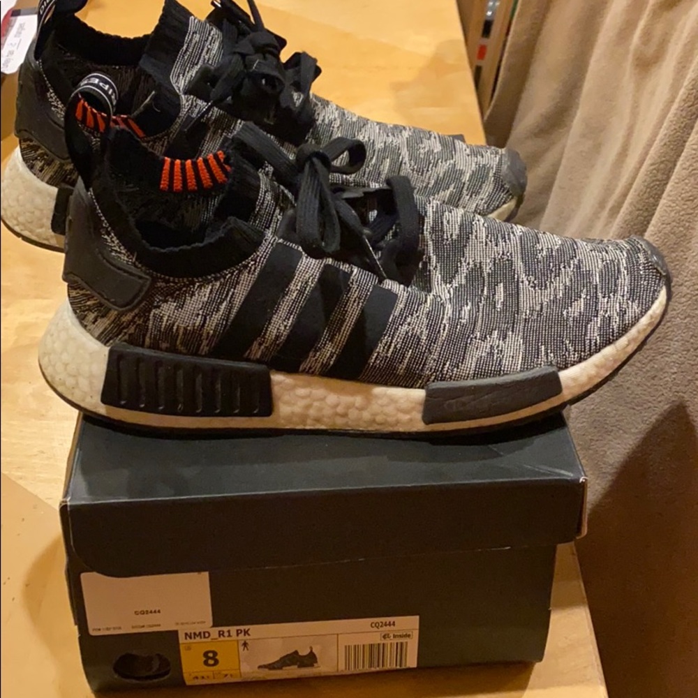 Adidas Men’s NMD-R1 PK Sneakers!